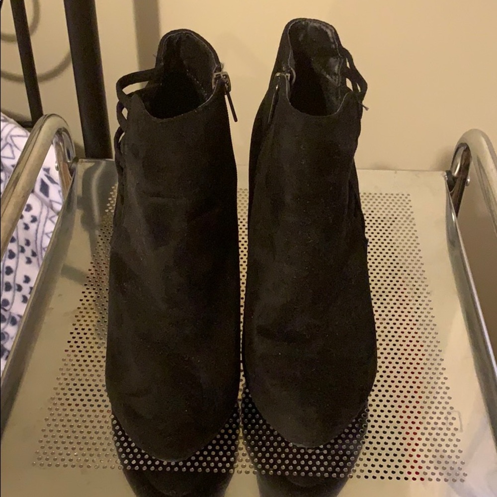 Lane Bryant Booties size 9W
